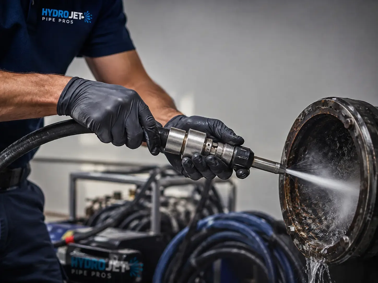 Hydro Jet Pipe Descaling in Winchester, CA
